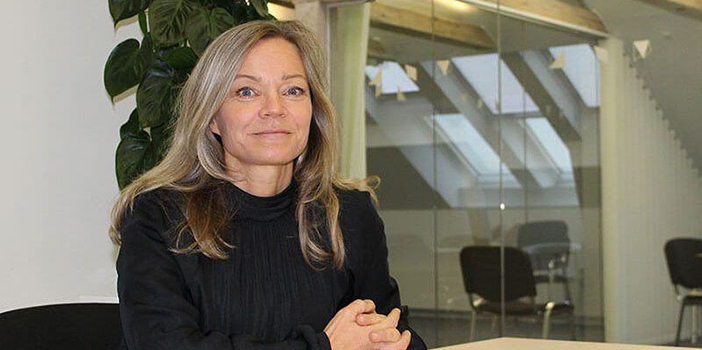 Kvinden fra artiklen om Siteimprove på arbejde